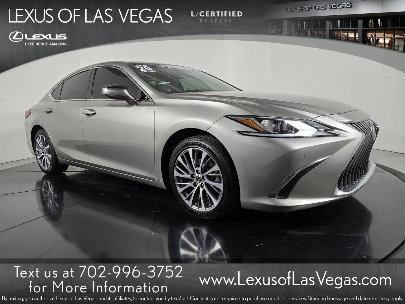 2020 Lexus ES ES 350 — Sedan — 39,594 mi — Las Vegas, NV