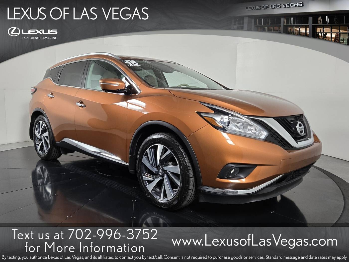2015 Nissan Murano Platinum — SUV — 58,404 mi — Las Vegas, NV