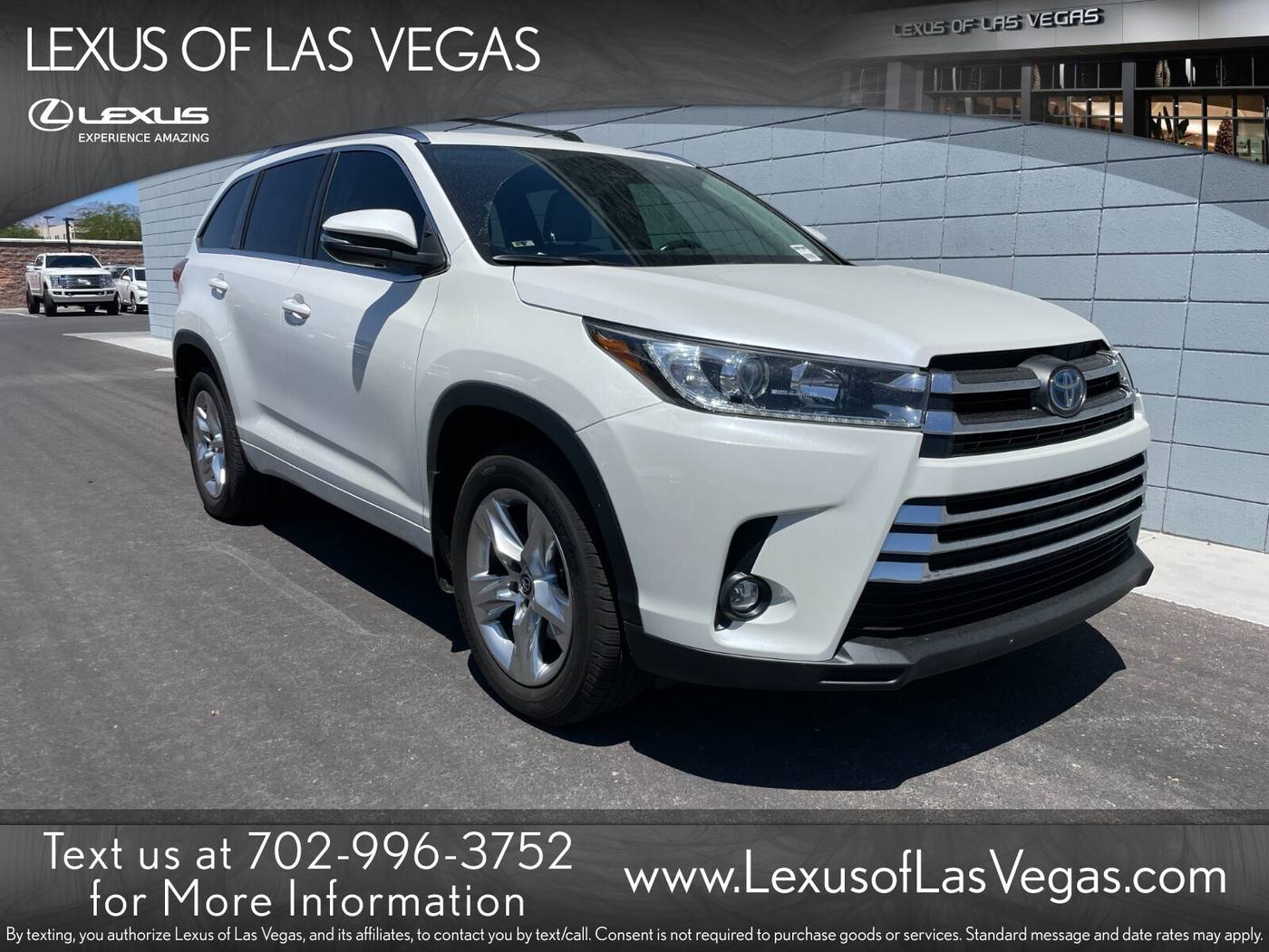 2019 Toyota Highlander Hybrid Limited — SUV — 51,258 mi — Las Vegas, NV