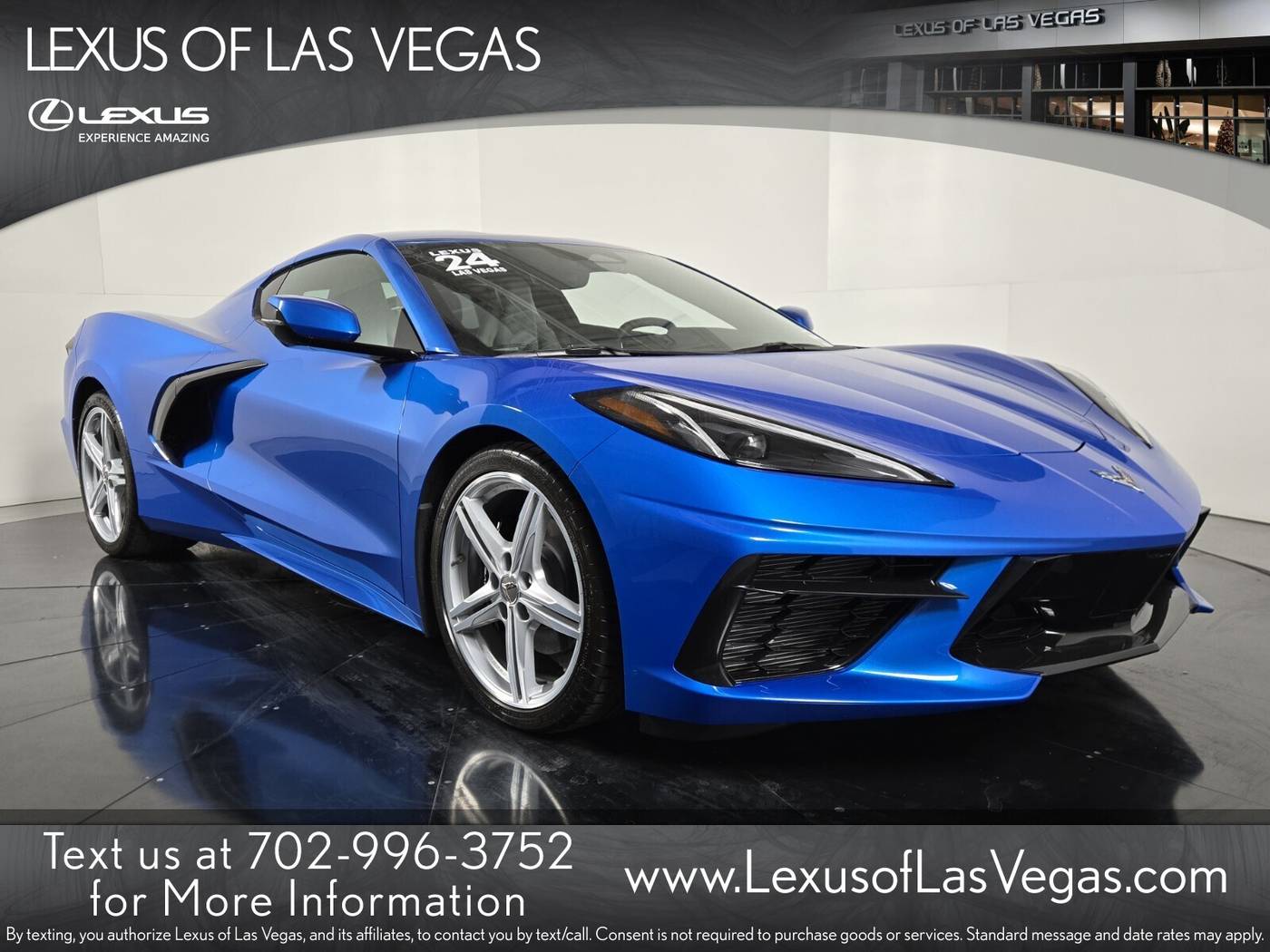 2024 Chevrolet Corvette 1LT — Coupe — 1,486 mi — Las Vegas, NV