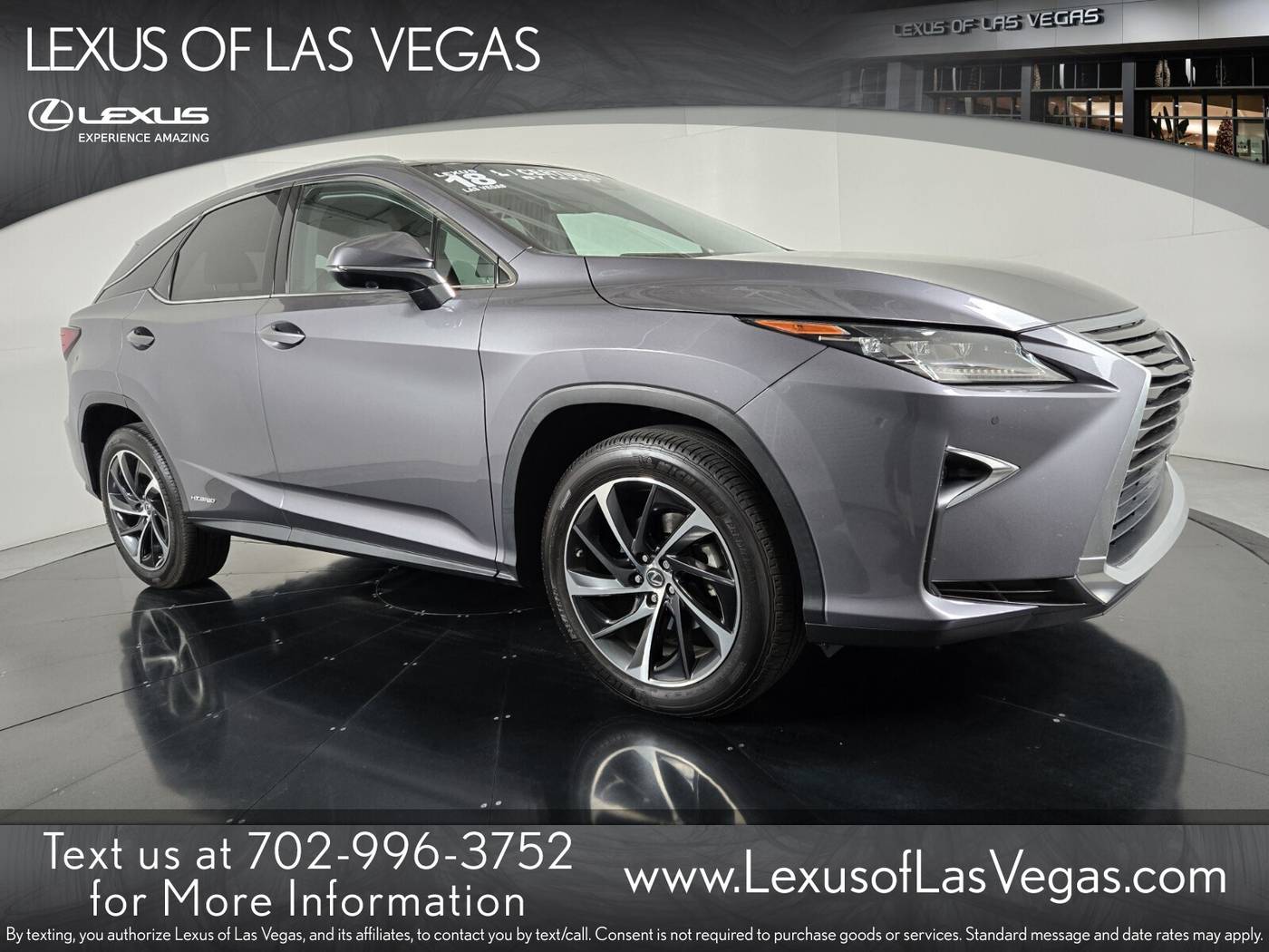 2018 Lexus RX RX 450h — SUV — 53,636 mi — Las Vegas, NV