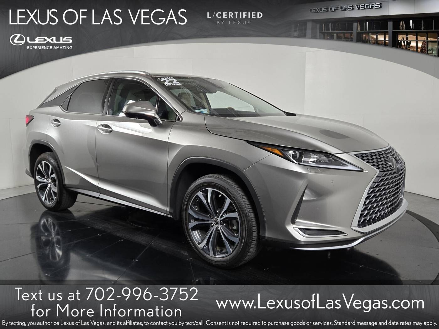 2022 Lexus RX RX 350 — SUV — 18,007 mi — Las Vegas, NV