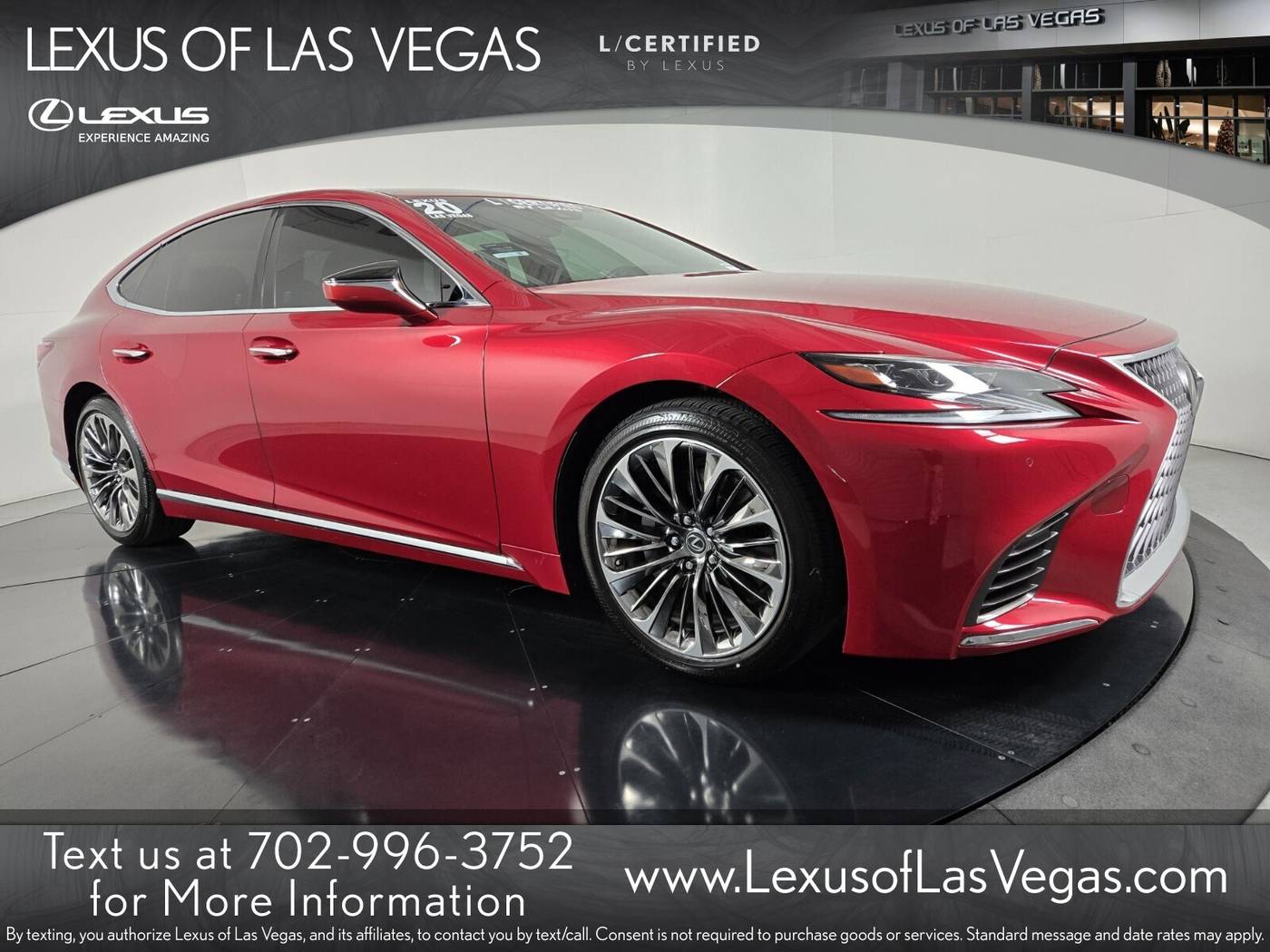 2020 Lexus LS LS 500 — Sedan — 37,000 mi — Las Vegas, NV
