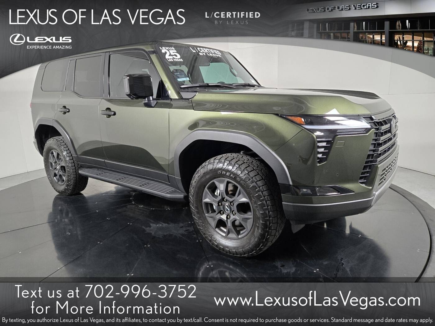 2025 Lexus GX GX 550 Overtrail+ — SUV — 4,902 mi — Las Vegas, NV