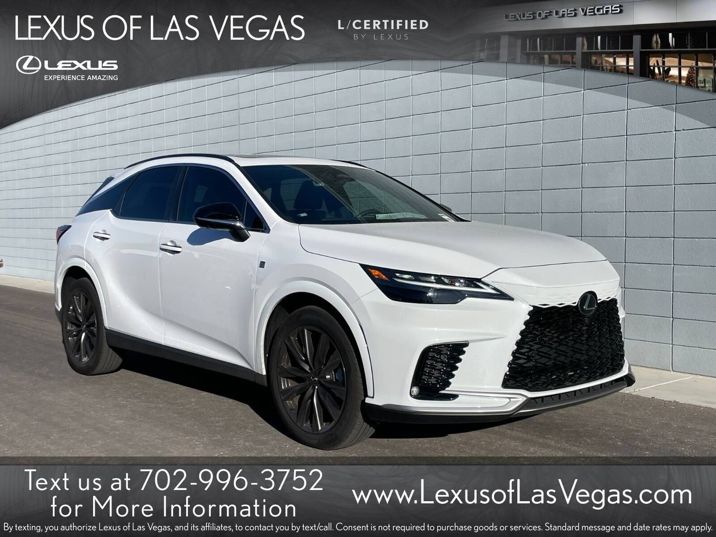 2025 Lexus RX RX 350 F SPORT Design — SUV — 8,655 mi — Las Vegas, NV