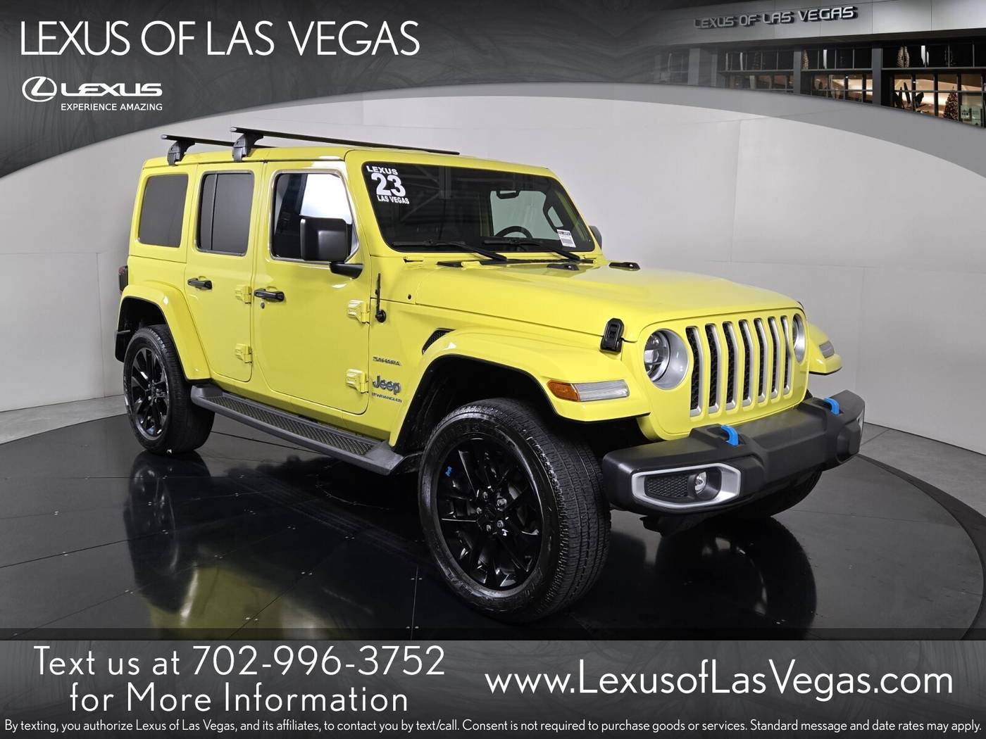 2023 Jeep Wrangler Sahara 4xe — SUV — 26,066 mi — Las Vegas, NV
