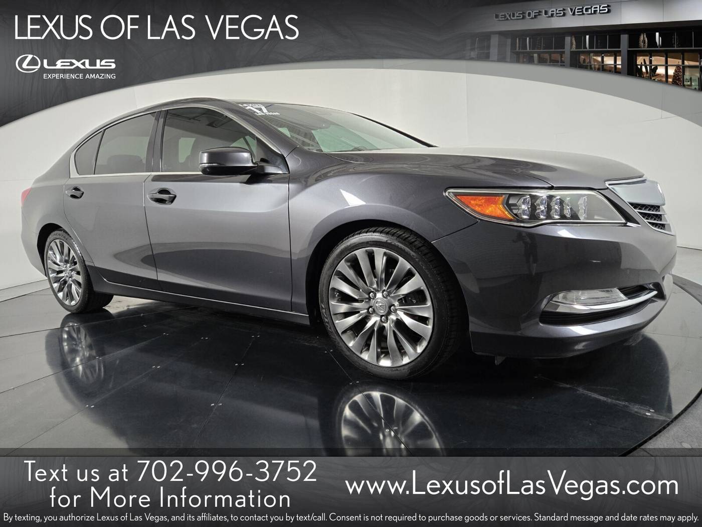 2017 Acura RLX Technology Package — Sedan — 48,595 mi — Las Vegas, NV