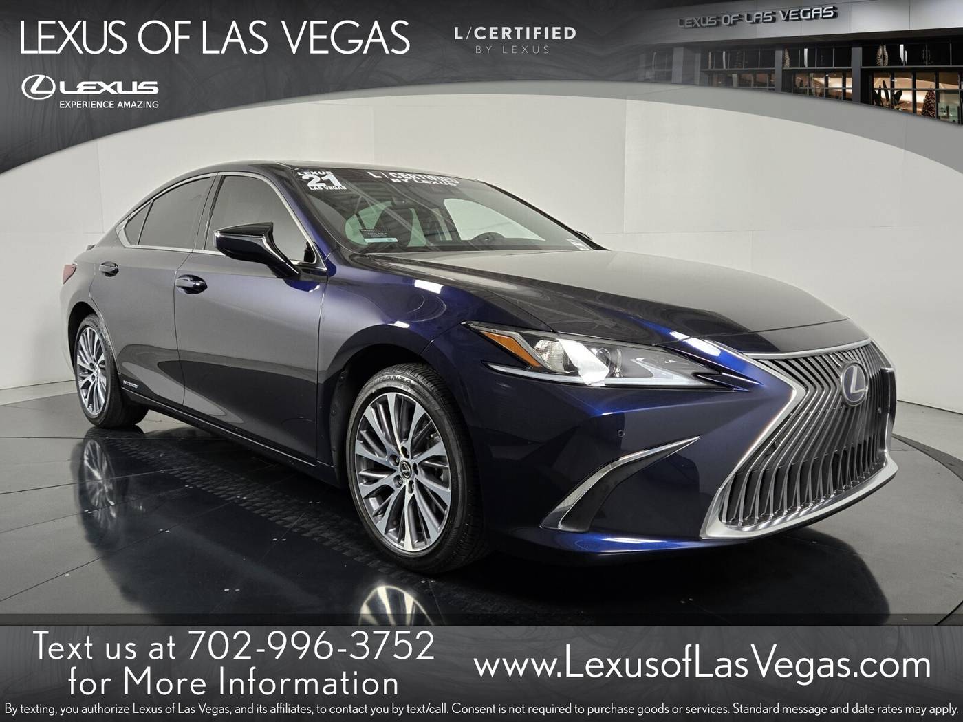 2021 Lexus ES ES 300h — Sedan — 7,600 mi — Las Vegas, NV