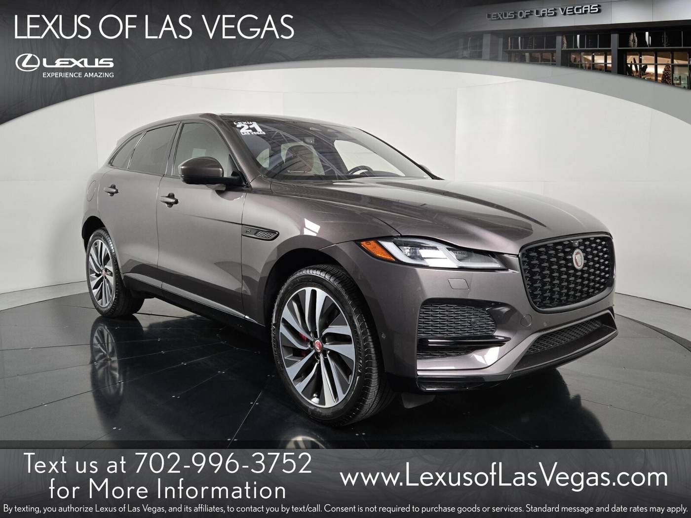 2021 Jaguar F-PACE S — SUV — 22,028 mi — Las Vegas, NV
