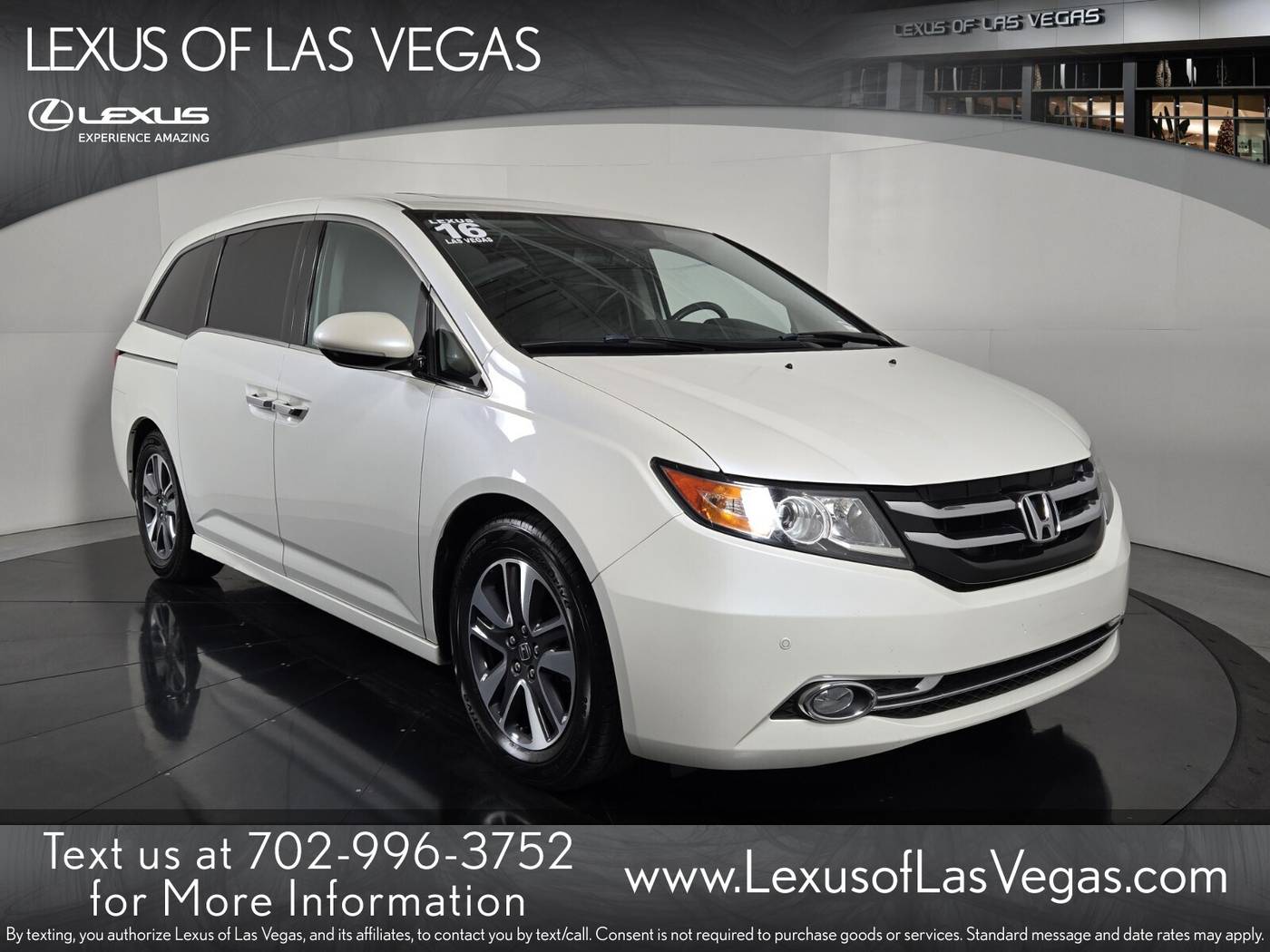 2016 Honda Odyssey Touring — Minivan — 76,906 mi — Las Vegas, NV