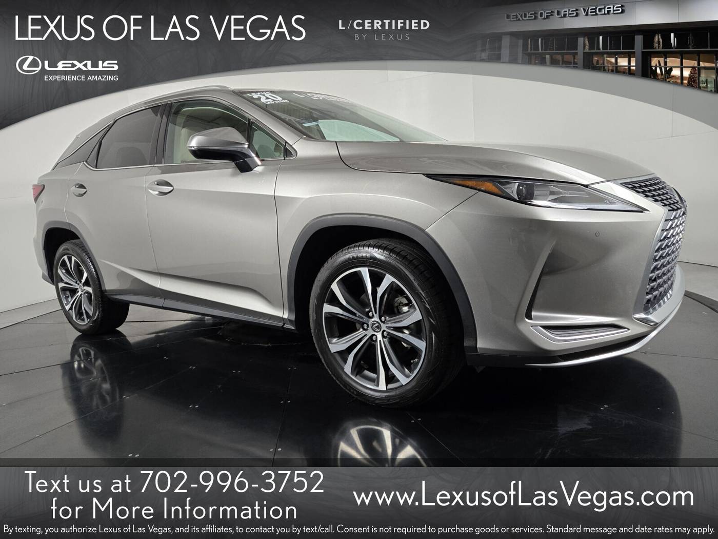 2020 Lexus RX RX 350 — SUV — 38,705 mi — Las Vegas, NV