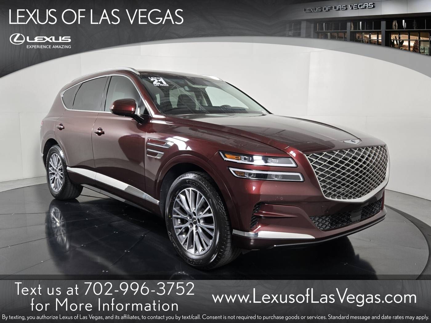 2021 Genesis GV80 2.5T — SUV — 53,481 mi — Las Vegas, NV