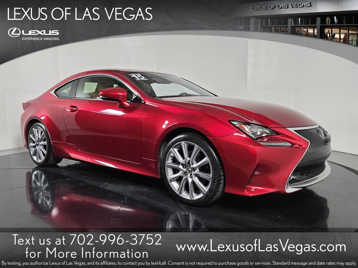 2015 Lexus RC RC 350 — Coupe — 54,415 mi — Las Vegas, NV