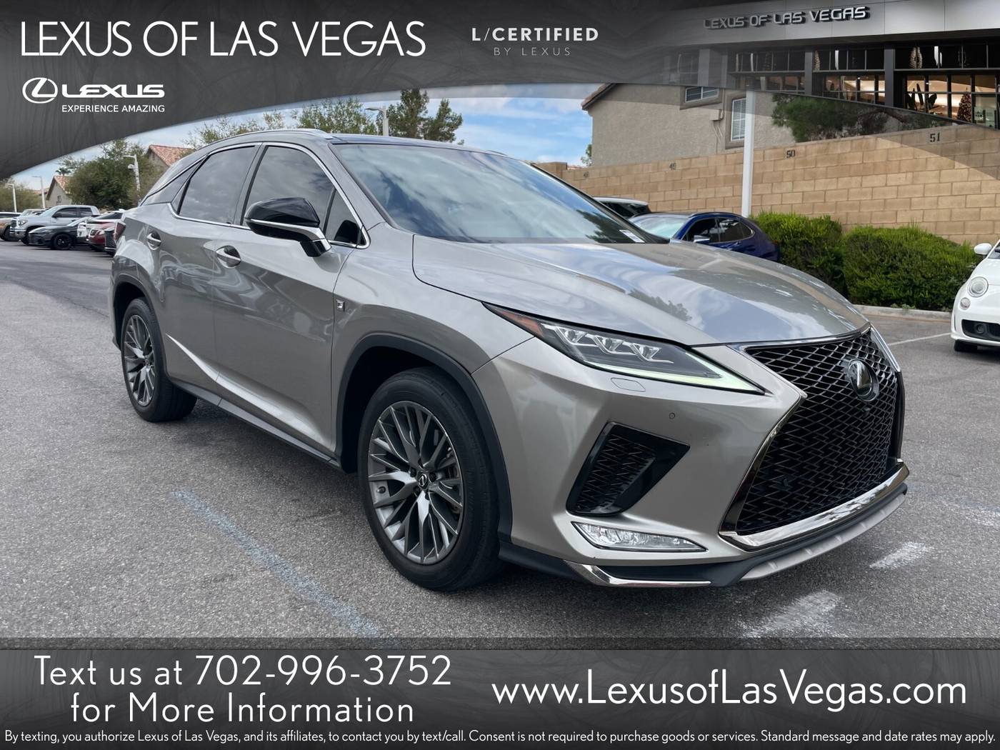 2022 Lexus RX RX 350 F Sport — SUV — 70,496 mi — Las Vegas, NV