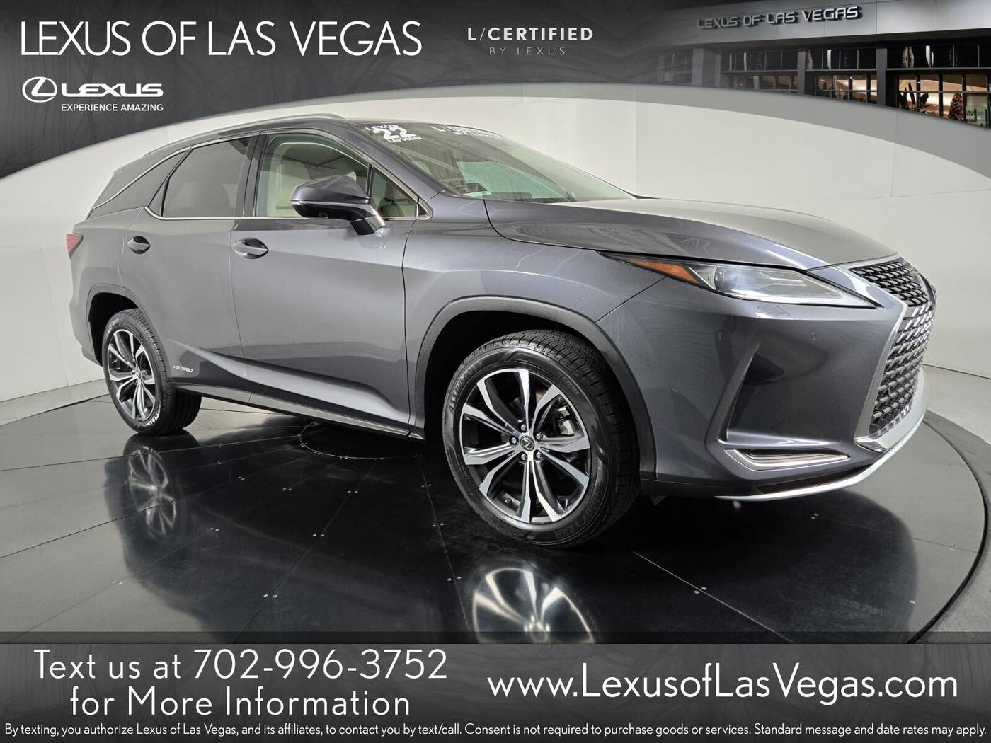 2022 Lexus RX RX 450hL — SUV — 48,182 mi — Las Vegas, NV