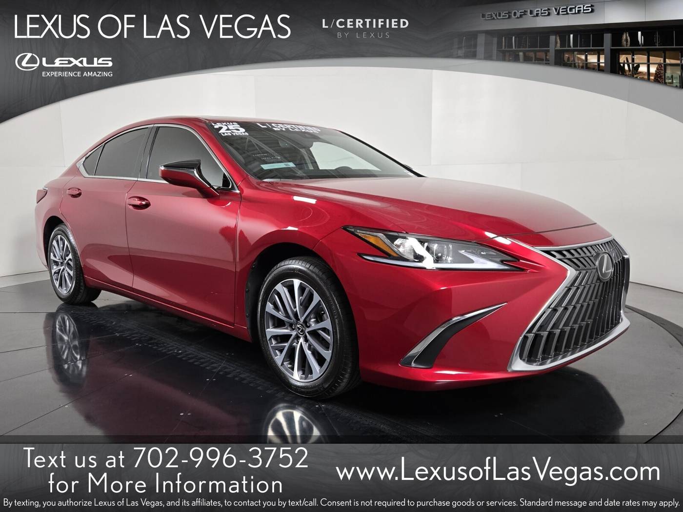 2025 Lexus ES ES 350 — Sedan — 1,750 mi — Las Vegas, NV