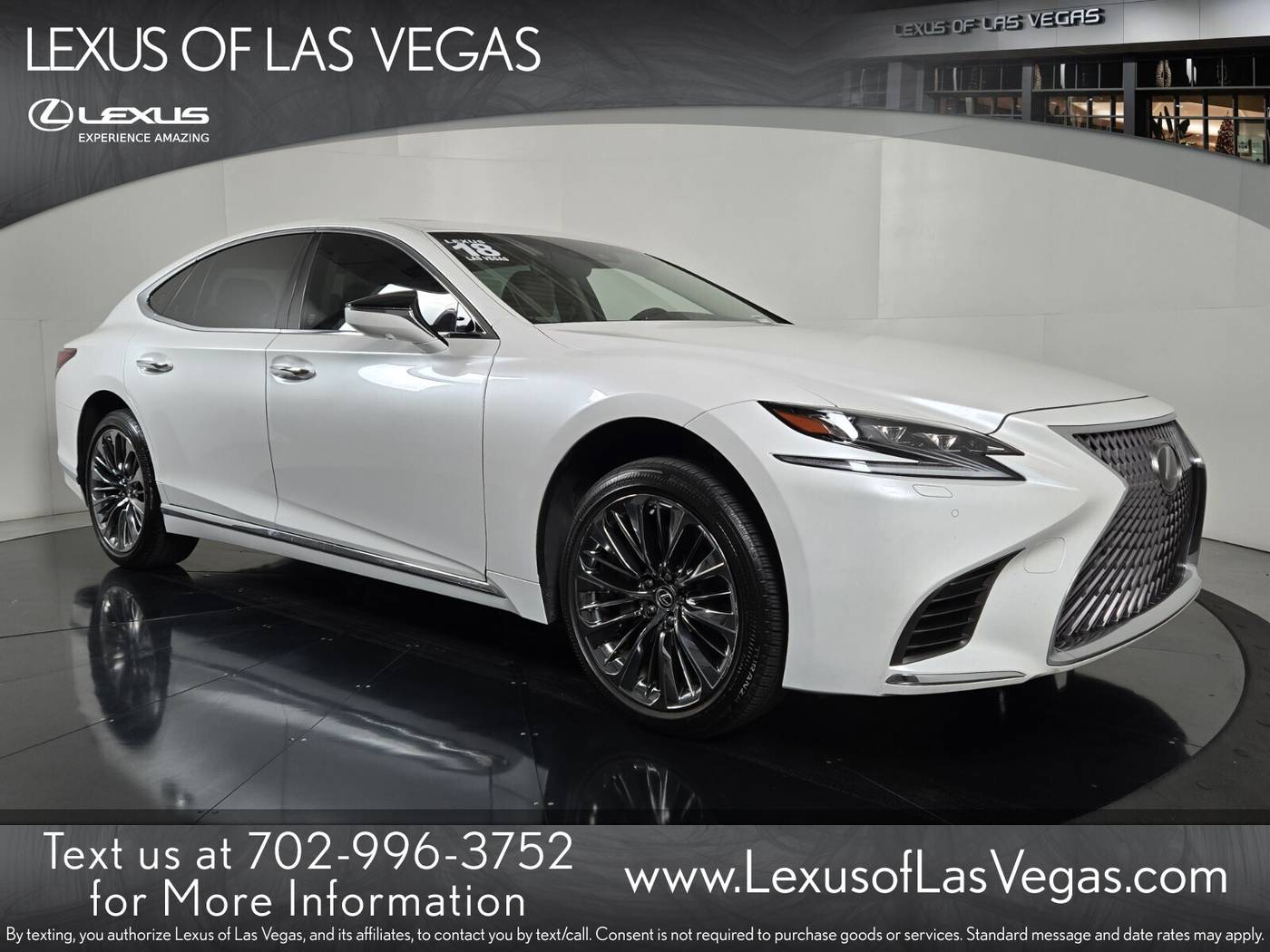 2018 Lexus LS LS 500 — Sedan — 63,646 mi — Las Vegas, NV