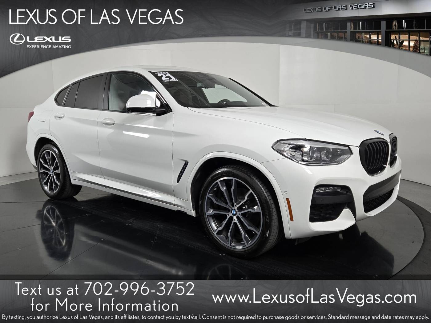 2021 BMW X4 30i — SUV — 58,618 mi — Las Vegas, NV