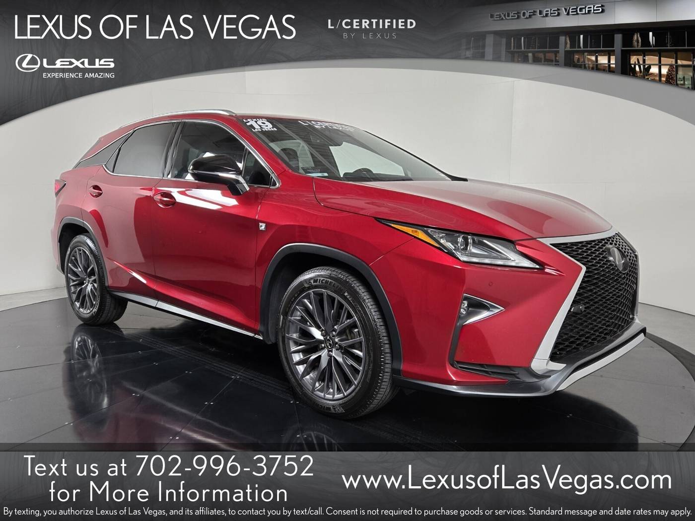 2019 Lexus RX RX 350 F Sport — SUV — 45,048 mi — Las Vegas, NV