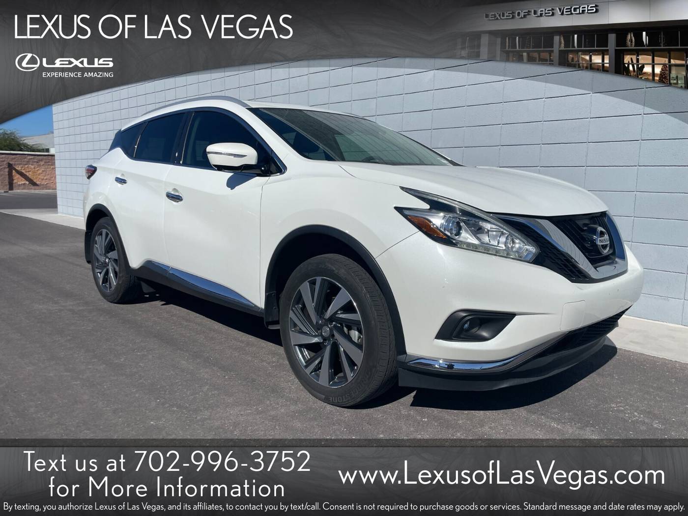 2015 Nissan Murano Platinum — SUV — 60,747 mi — Las Vegas, NV