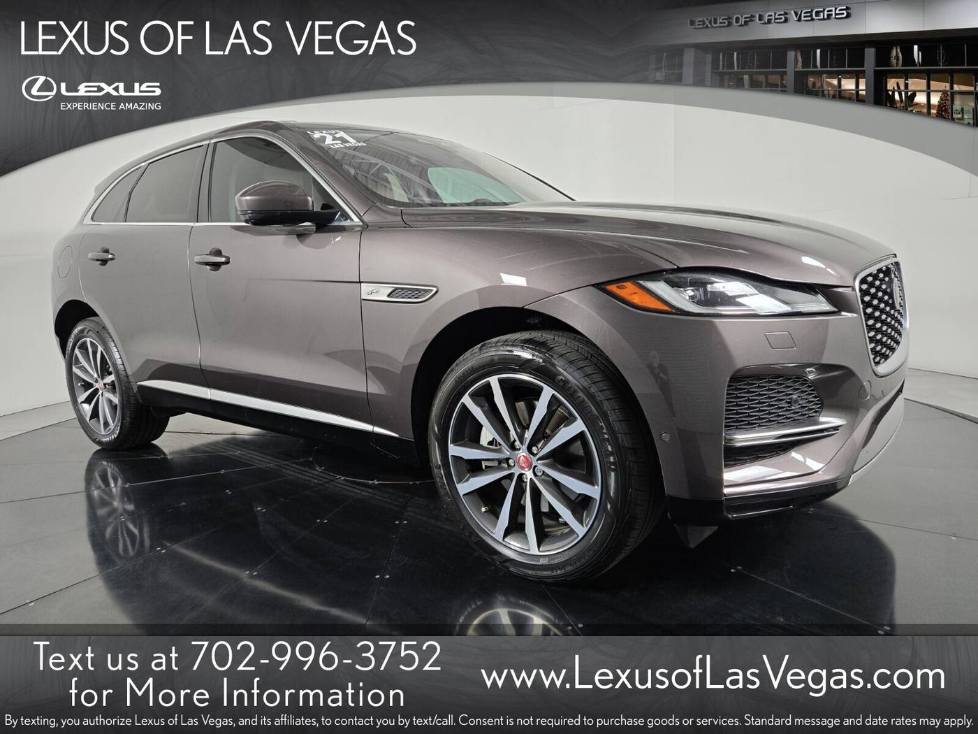 2021 Jaguar F-PACE S — SUV — 39,671 mi — Las Vegas, NV