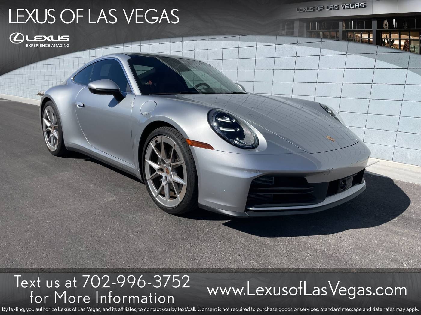 2025 Porsche 911 Carrera — Coupe — 3,066 mi — Las Vegas, NV