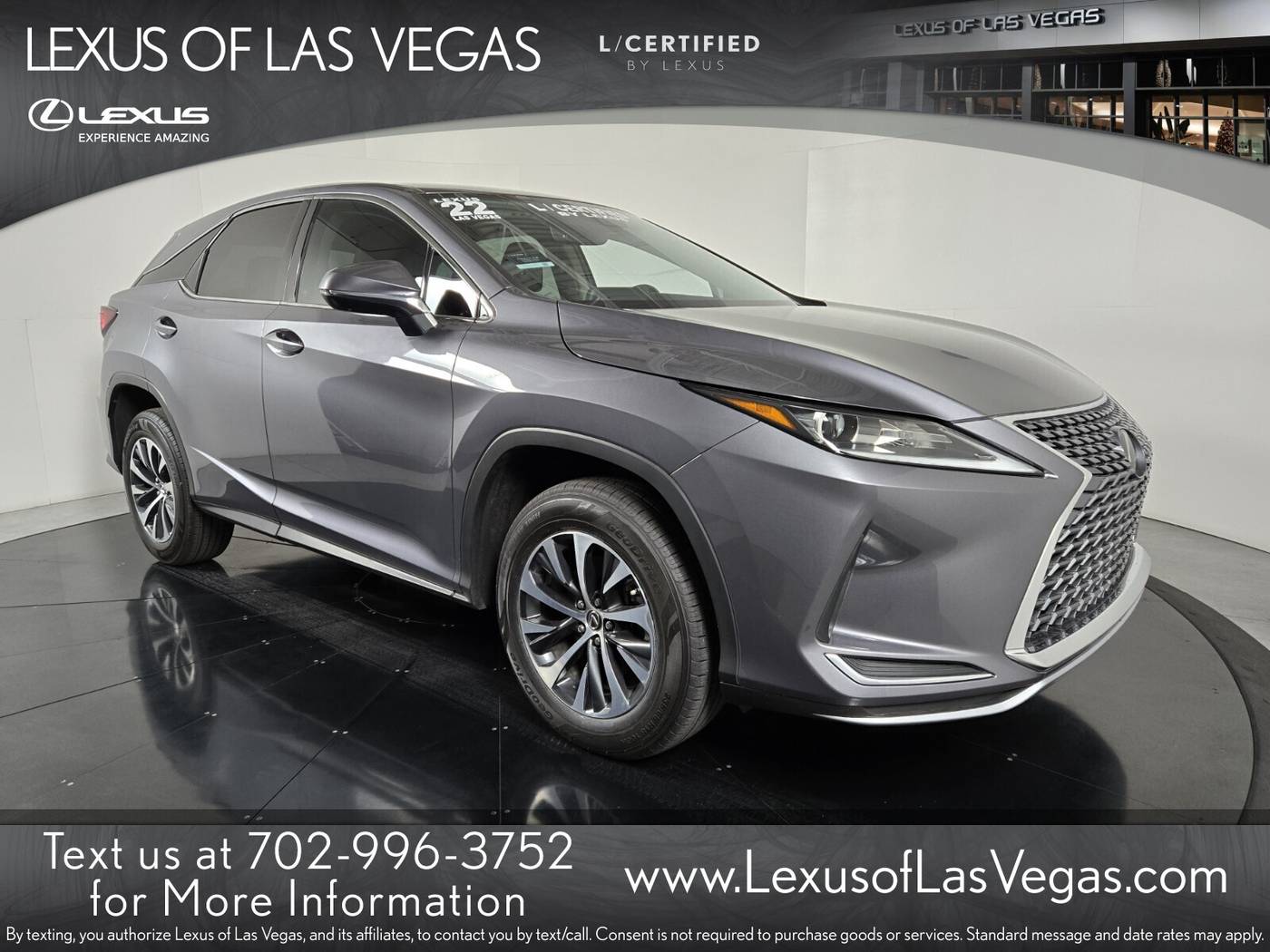 2022 Lexus RX RX 350 — SUV — 30,823 mi — Las Vegas, NV