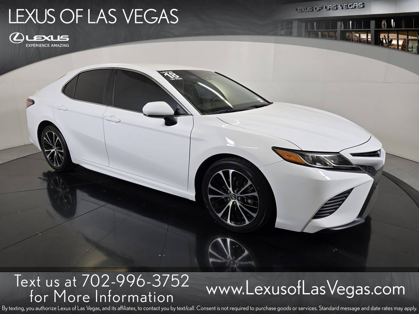2018 Toyota Camry SE — Sedan — 55,814 mi — Las Vegas, NV