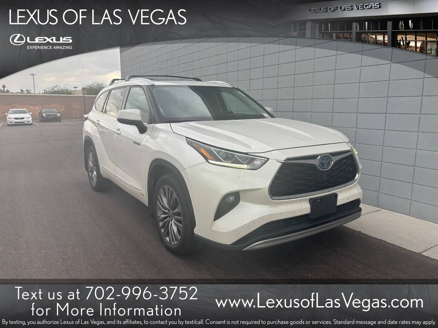 2020 Toyota Highlander Hybrid Limited Platinum — SUV — 119,038 mi — Las Vegas, NV