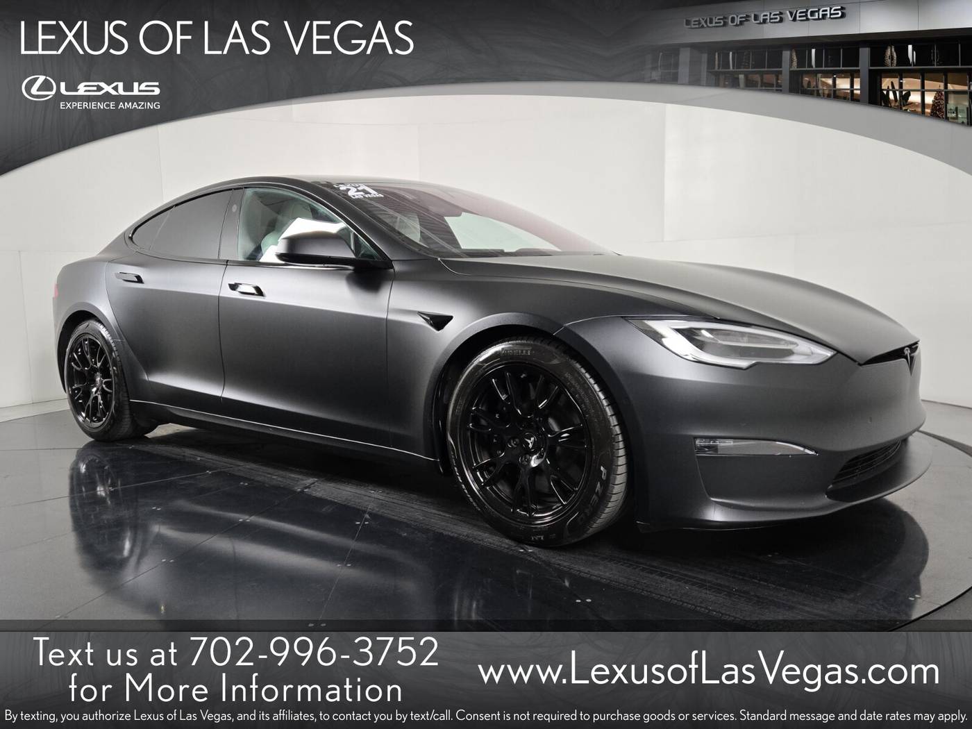 2021 Tesla Model S Plaid — Hatchback — 37,375 mi — Las Vegas, NV