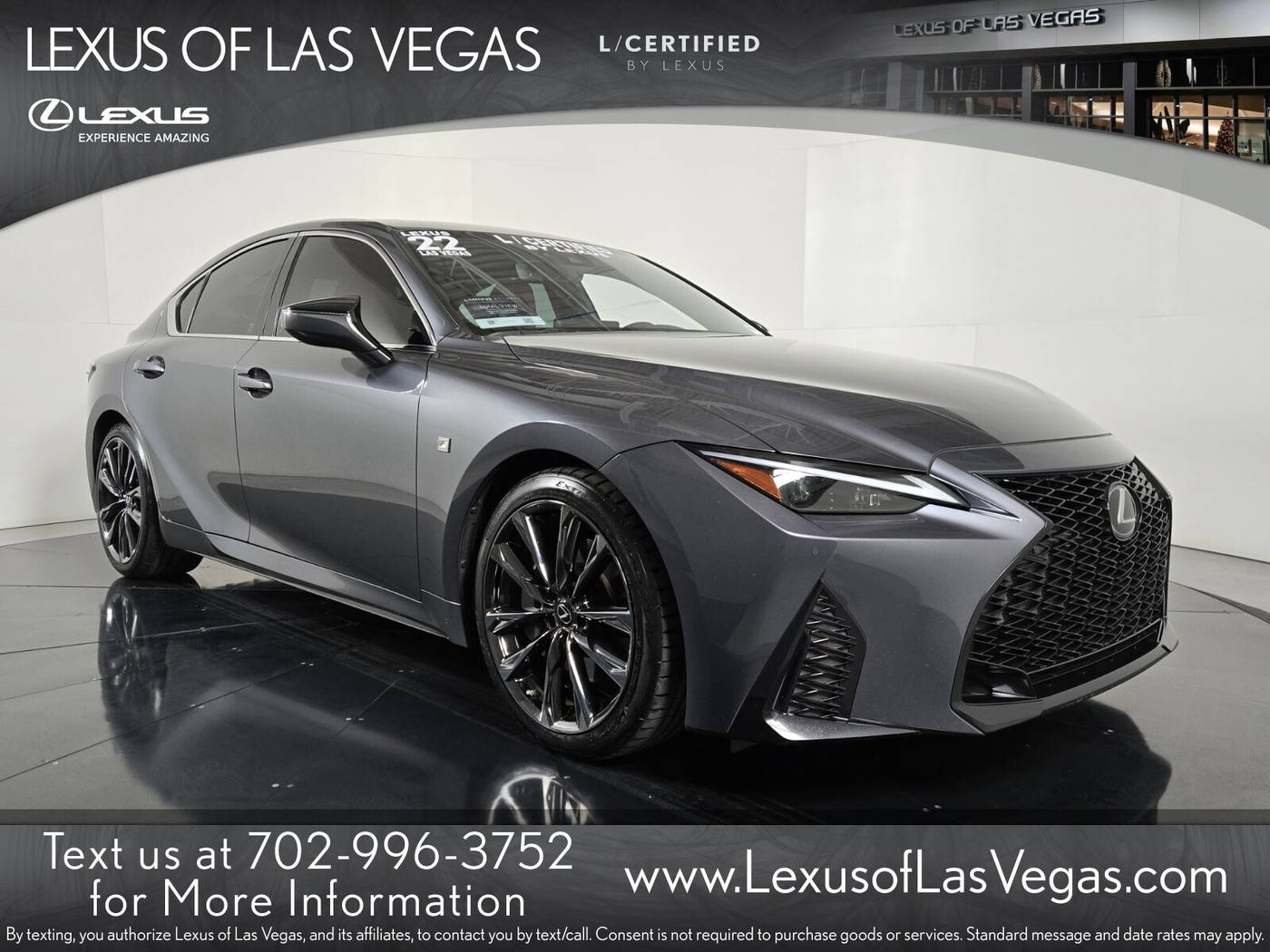 2022 Lexus IS IS 350 F SPORT — Sedan — 31,280 mi — Las Vegas, NV