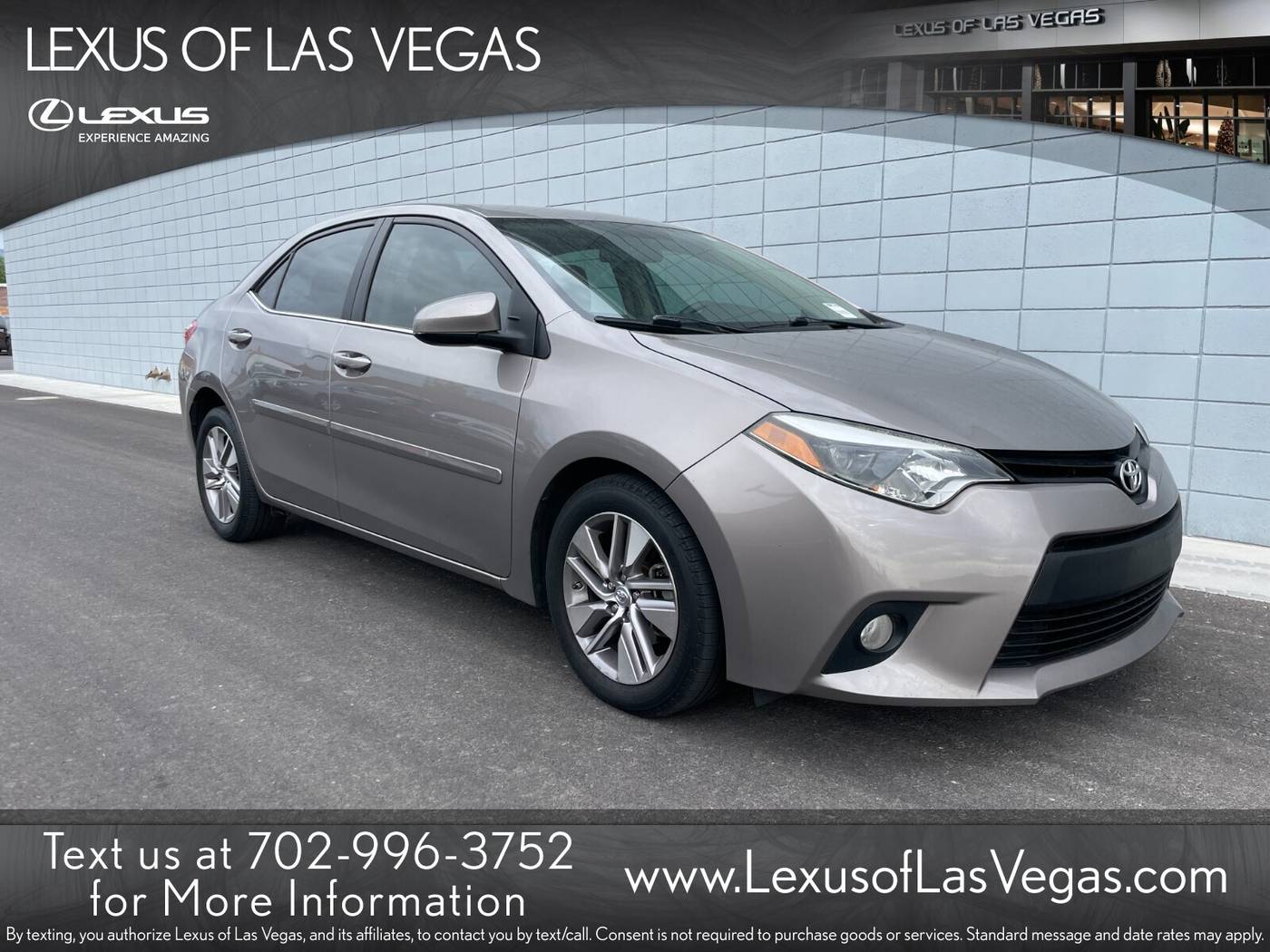 2014 Toyota Corolla LE Eco — Sedan — 79,756 mi — Las Vegas, NV