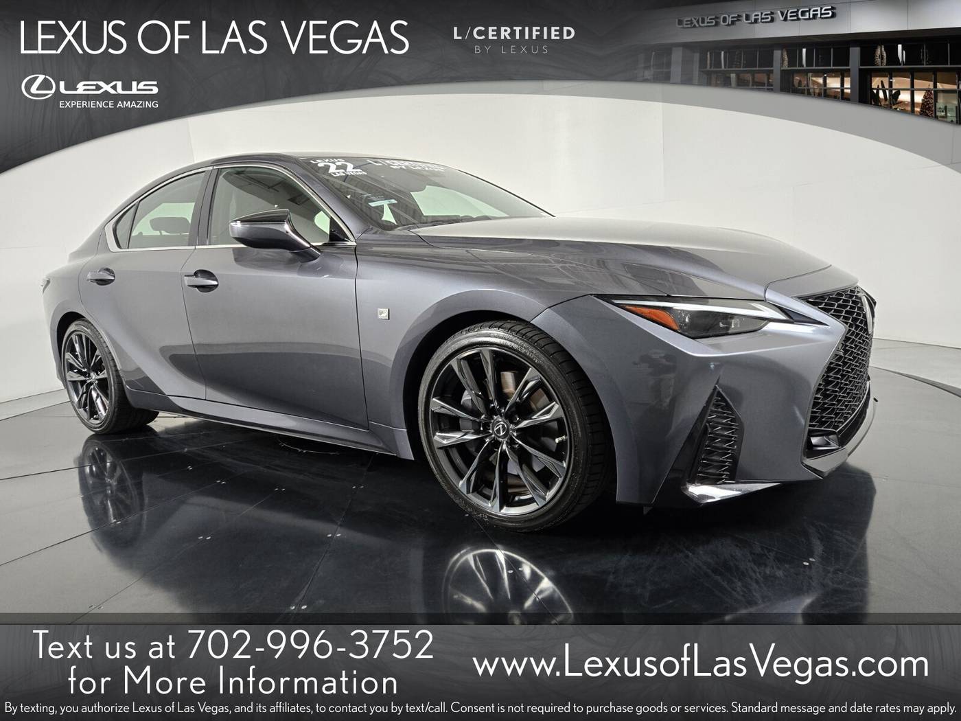 2022 Lexus IS IS 350 F SPORT — Sedan — 16,000 mi — Las Vegas, NV
