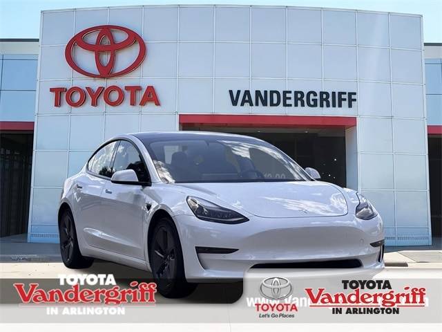 2021 Tesla Model 3 Long Range — Sedan — 58,403 mi — Arlington, TX