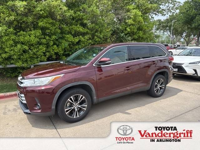 2019 Toyota Highlander LE — SUV — 50,732 mi — Arlington, TX