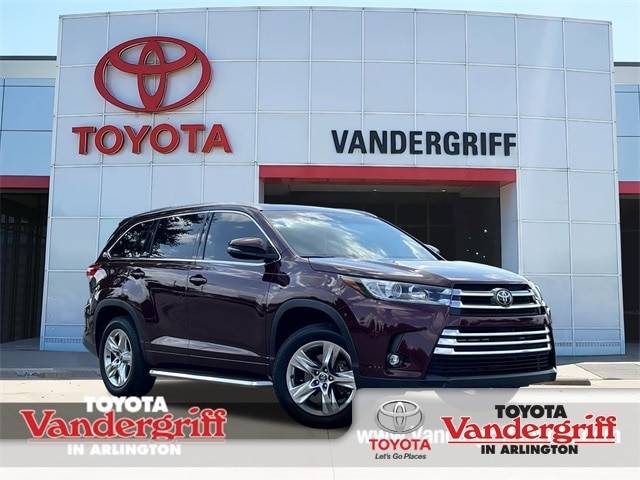2019 Toyota Highlander Limited — SUV — 79,926 mi — Arlington, TX