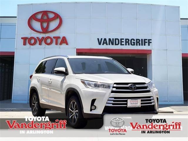 2019 Toyota Highlander XLE — SUV — 59,451 mi — Arlington, TX