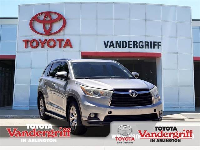 2015 Toyota Highlander XLE — SUV — 73,636 mi — Arlington, TX