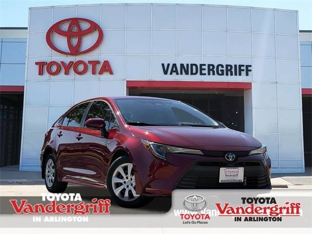 2025 Toyota Corolla LE — Sedan — 8,631 mi — Arlington, TX