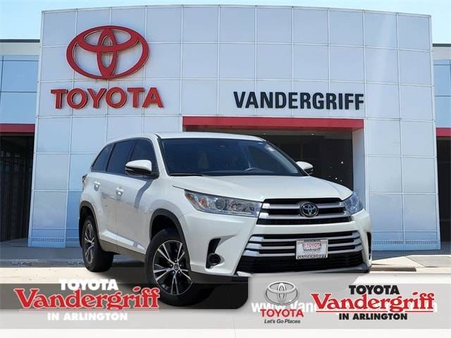 2019 Toyota Highlander LE — SUV — 55,072 mi — Arlington, TX