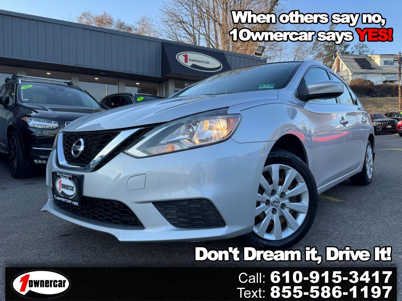 2016 Nissan Sentra SV — Sedan — 90,649 mi — Clifton Heights, PA