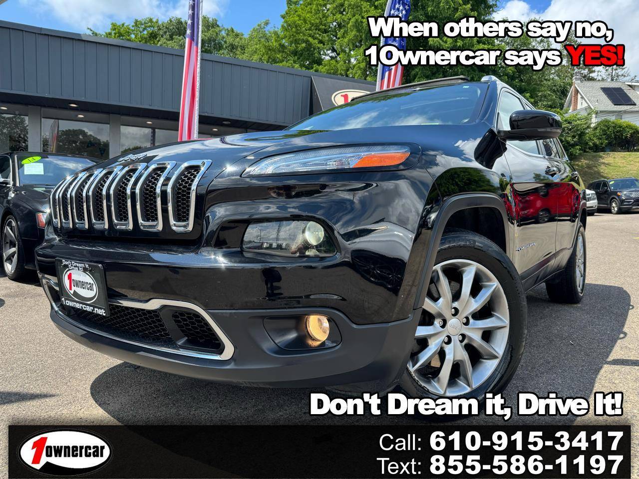 2018 Jeep Cherokee Limited — SUV — 112,055 mi — Clifton Heights, PA
