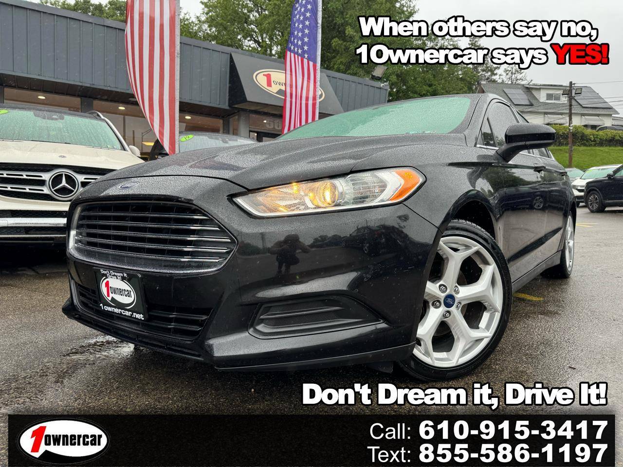 2015 Ford Fusion S — Sedan — 71,159 mi — Clifton Heights, PA
