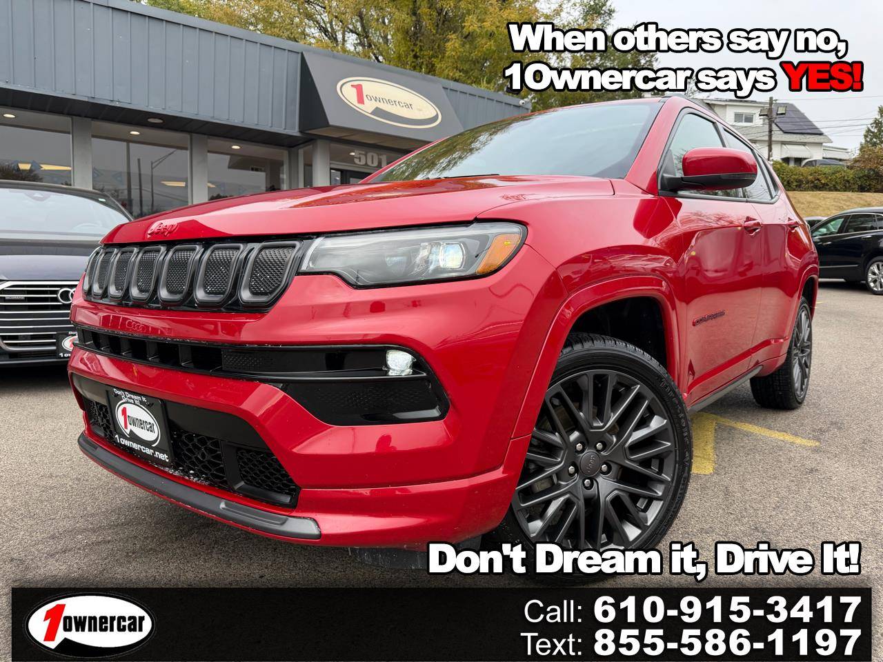 2022 Jeep Compass (RED) Edition — SUV — 59,436 mi — Clifton Heights, PA