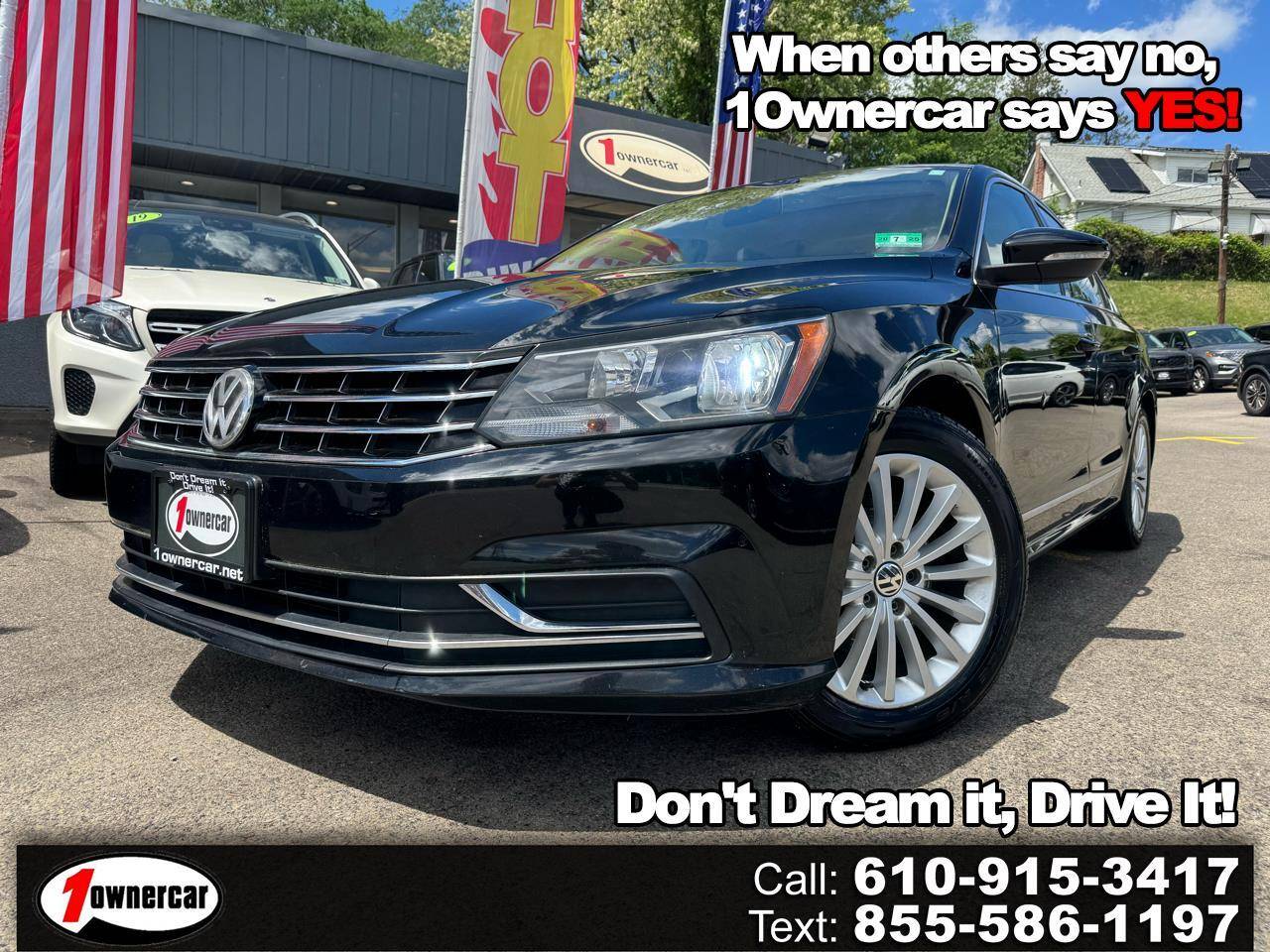 2016 Volkswagen Passat 1.8T SE — Sedan — 96,225 mi — Clifton Heights, PA