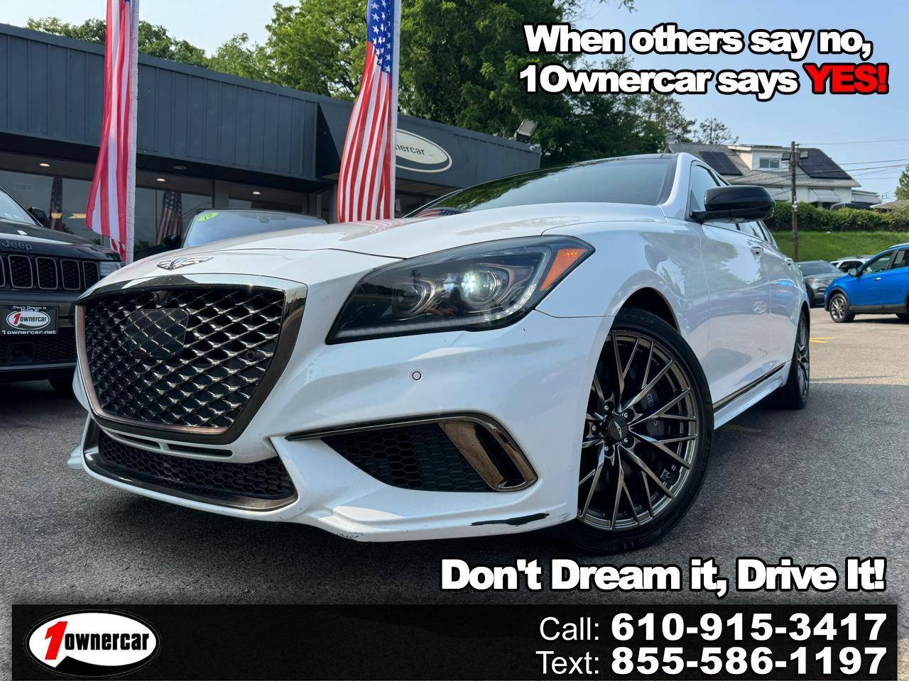 2019 Genesis G80 Sport — Sedan — 103,996 mi — Clifton Heights, PA