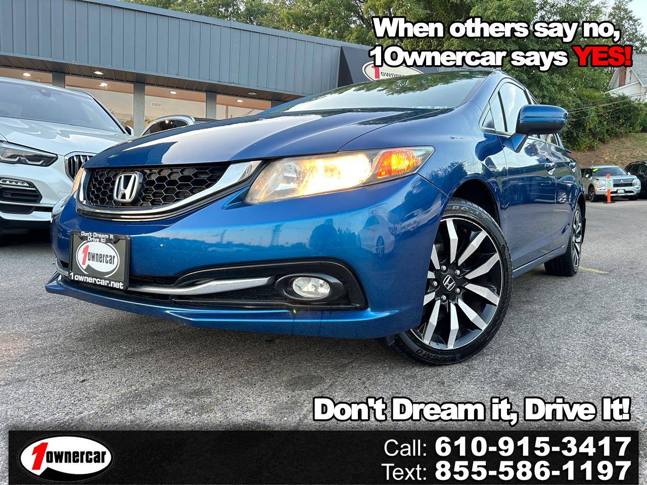 2015 Honda Civic EX-L — Sedan — 91,772 mi — Clifton Heights, PA