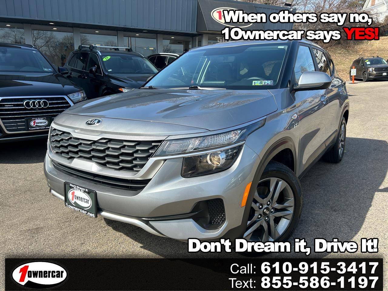 2021 Kia Seltos LX — SUV — 98,992 mi — Clifton Heights, PA