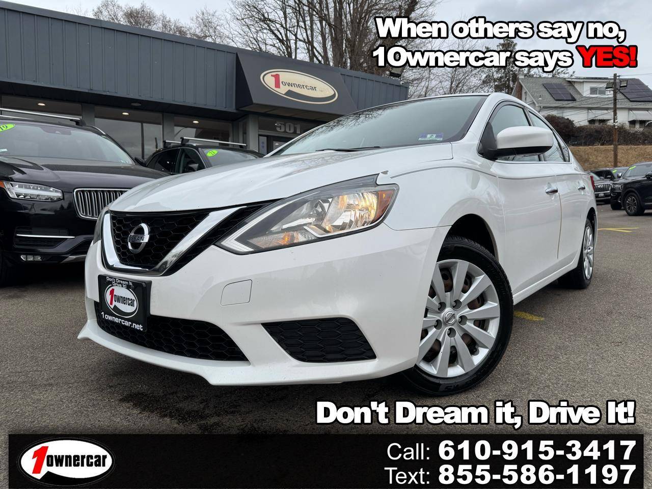 2017 Nissan Sentra SV — Sedan — 110,845 mi — Clifton Heights, PA