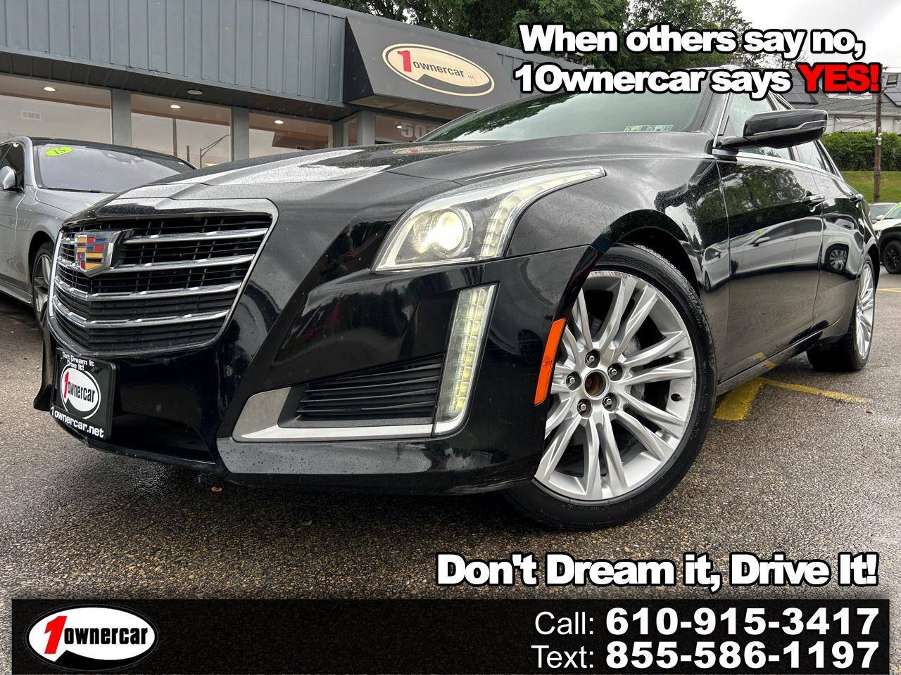 2017 Cadillac CTS Luxury — Sedan — 61,996 mi — Clifton Heights, PA